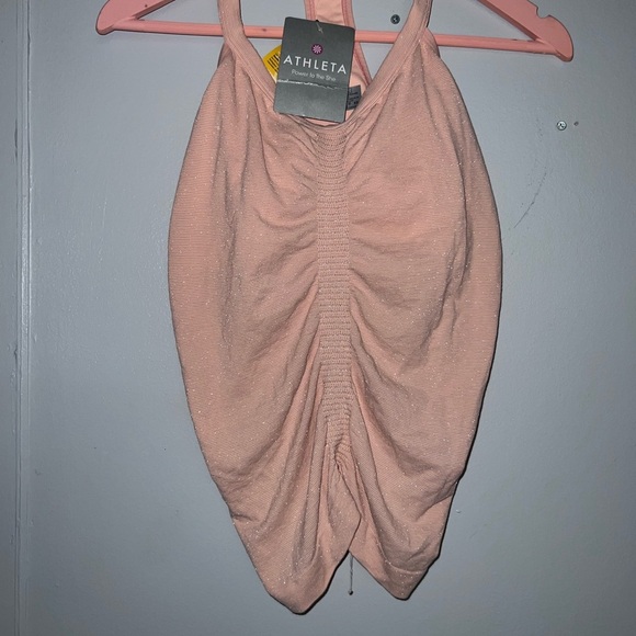 Athleta Light Pink Halter Top - Picture 3 of 4